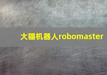 大疆机器人robomaster