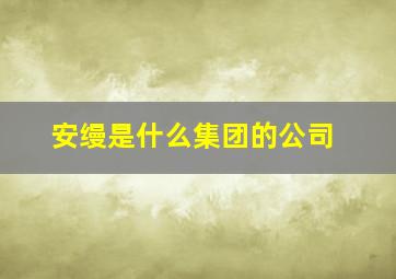 安缦是什么集团的公司