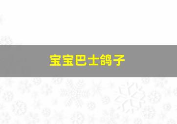 宝宝巴士鸽子