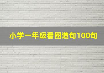 小学一年级看图造句100句