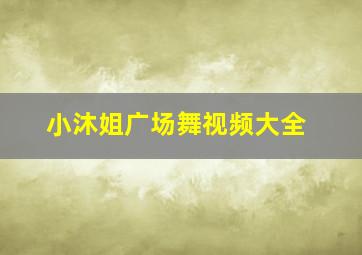 小沐姐广场舞视频大全