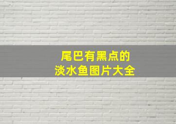 尾巴有黑点的淡水鱼图片大全