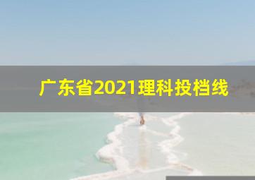 广东省2021理科投档线