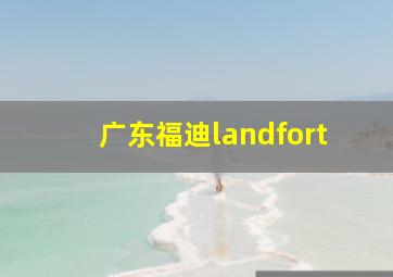 广东福迪landfort