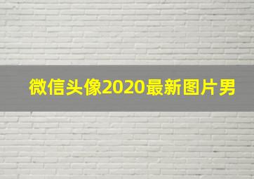 微信头像2020最新图片男