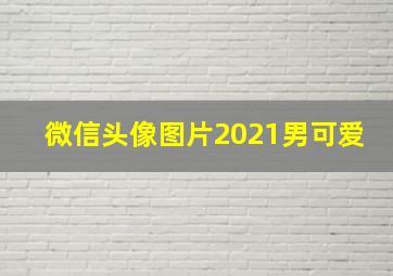 微信头像图片2021男可爱