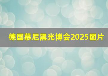 德国慕尼黑光博会2025图片