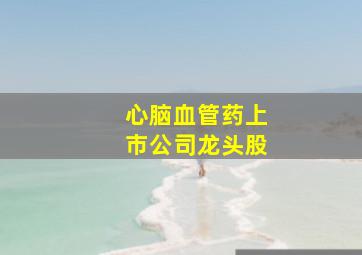 心脑血管药上市公司龙头股