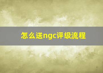 怎么送ngc评级流程