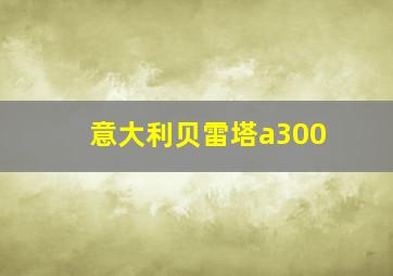 意大利贝雷塔a300