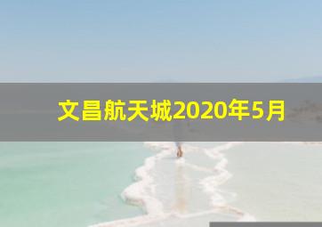 文昌航天城2020年5月