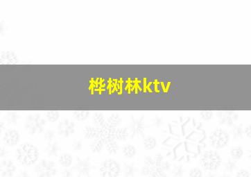 桦树林ktv