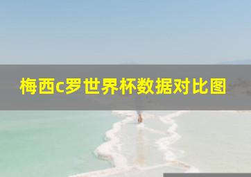 梅西c罗世界杯数据对比图