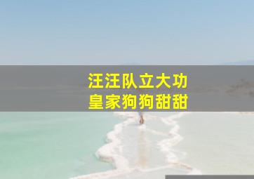 汪汪队立大功皇家狗狗甜甜