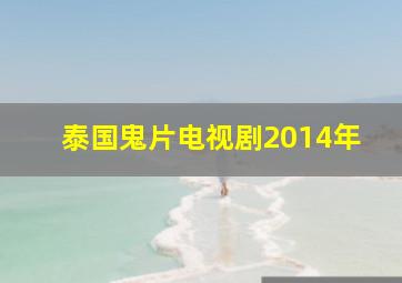 泰国鬼片电视剧2014年