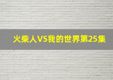 火柴人VS我的世界第25集