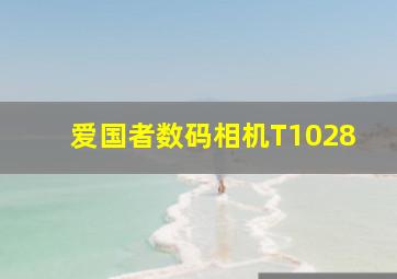 爱国者数码相机T1028