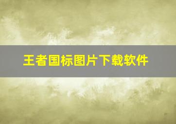 王者国标图片下载软件