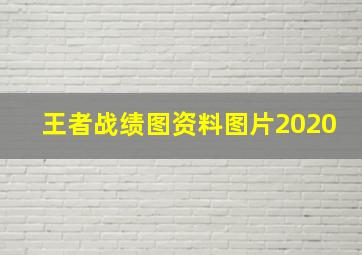 王者战绩图资料图片2020