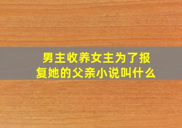 男主收养女主为了报复她的父亲小说叫什么