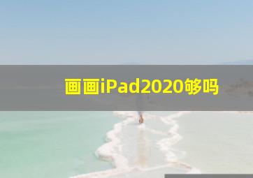 画画iPad2020够吗