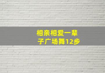 相亲相爱一辈子广场舞12步