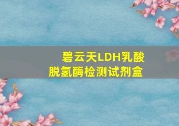 碧云天LDH乳酸脱氢酶检测试剂盒