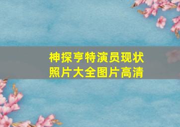 神探亨特演员现状照片大全图片高清