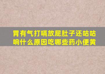 胃有气打嗝放屁肚子还咕咕响什么原因吃哪些药小便黄