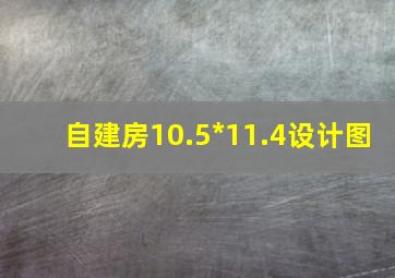 自建房10.5*11.4设计图