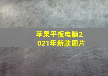 苹果平板电脑2021年新款图片