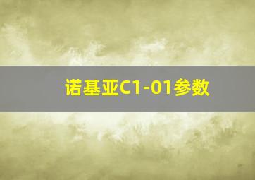 诺基亚C1-01参数