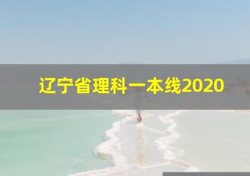 辽宁省理科一本线2020