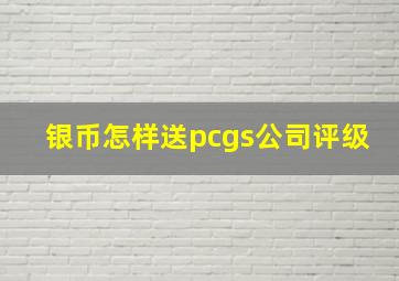 银币怎样送pcgs公司评级