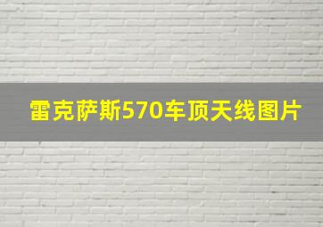 雷克萨斯570车顶天线图片