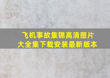 飞机事故集锦高清图片大全集下载安装最新版本