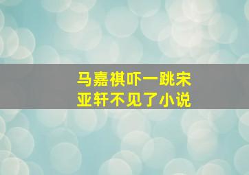 马嘉祺吓一跳宋亚轩不见了小说