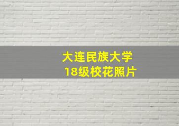 大连民族大学18级校花照片